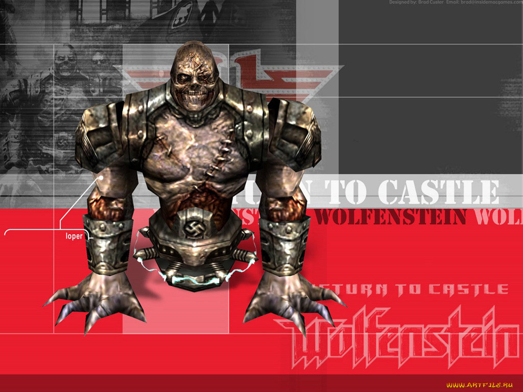 , , return, to, castle, wolfenstein